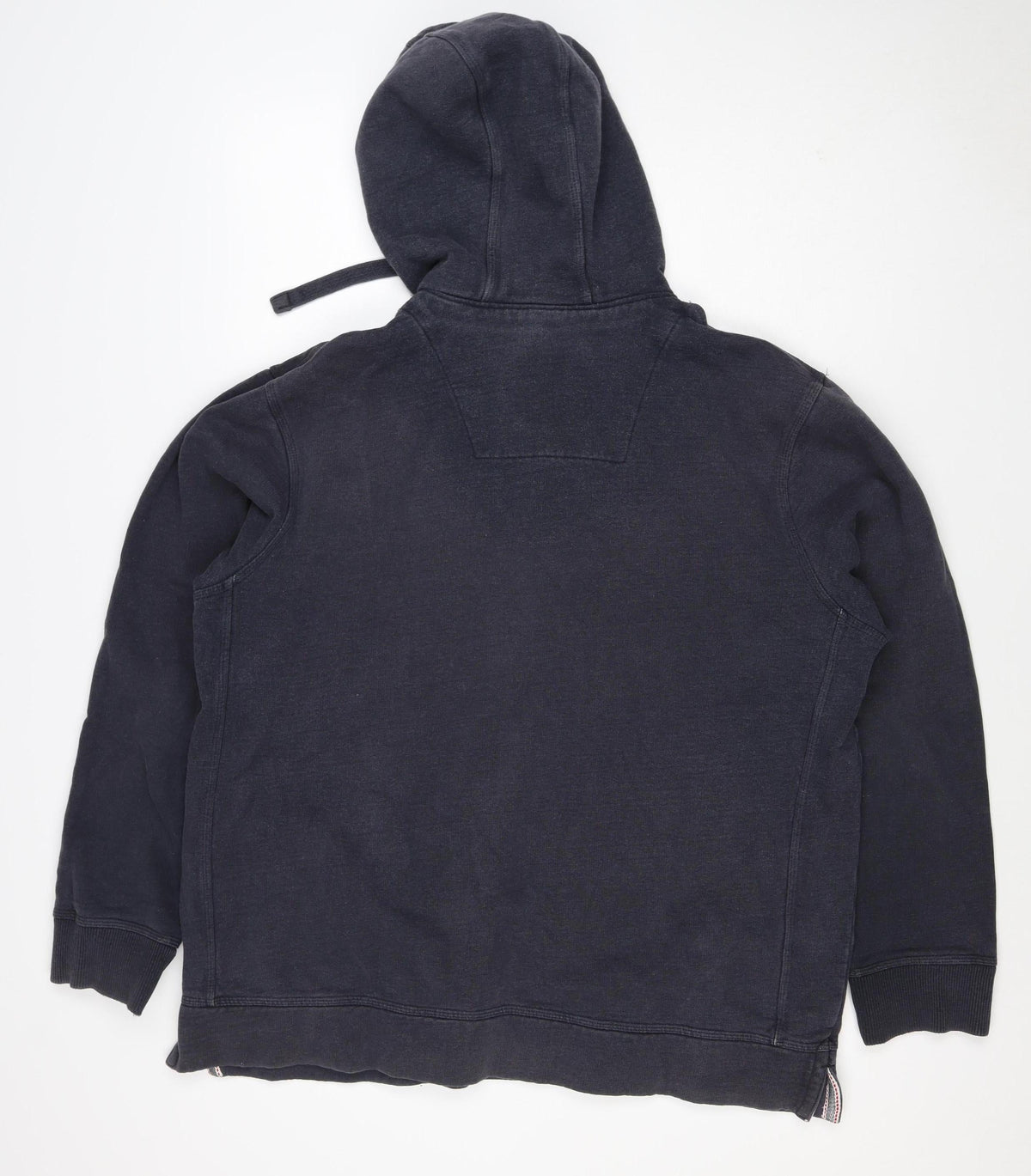 Boston Crew Men’s Black XL 1/4 Zip Pullover Hoodie Pockets