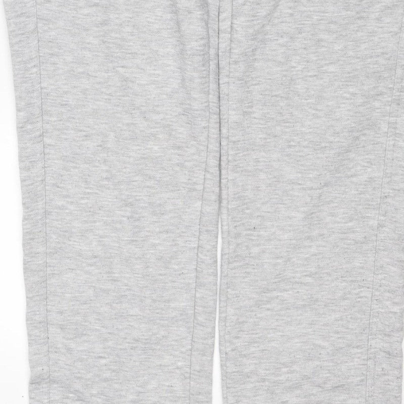Additional view of Slazenger Men Grey L Jogger Sweatpants Cotton Blend Elastic Waist Sports