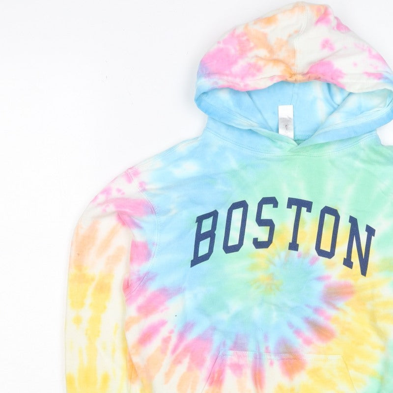 Ocean Beach Company Girls Multicoloured S Boston Tie Dye Pullover Hoodie