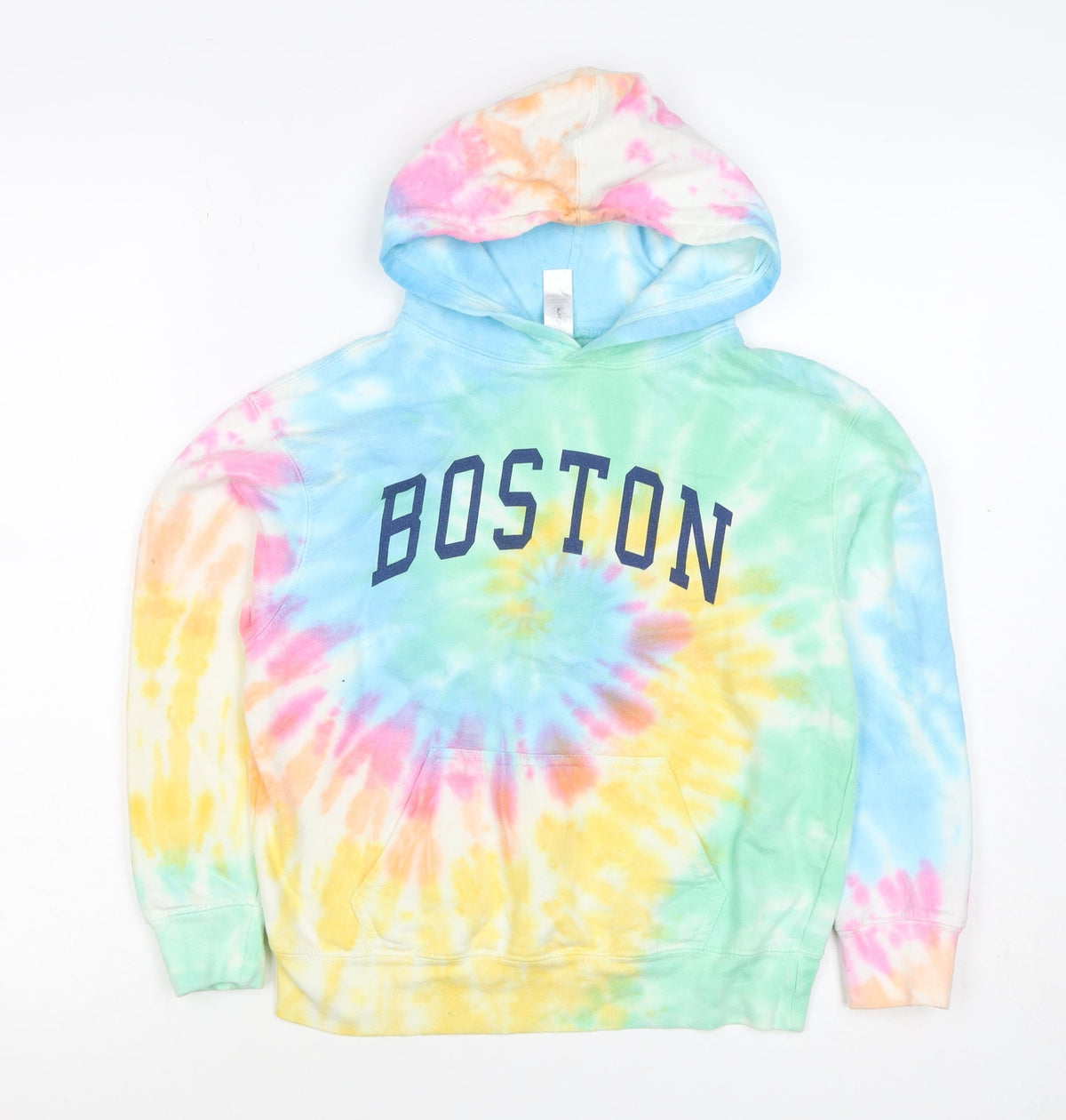 Ocean Beach Company Girls Multicoloured S Boston Tie Dye Pullover Hoodie