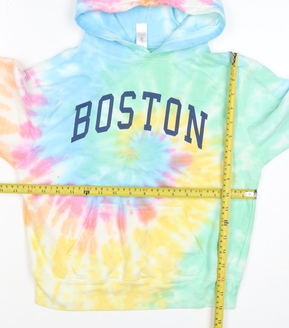 Ocean Beach Company Girls Multicoloured S Boston Tie Dye Pullover Hoodie