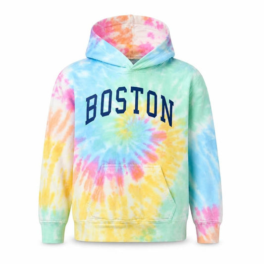 Ocean Beach Company Girls Multicoloured S Boston Tie Dye Pullover Hoodie