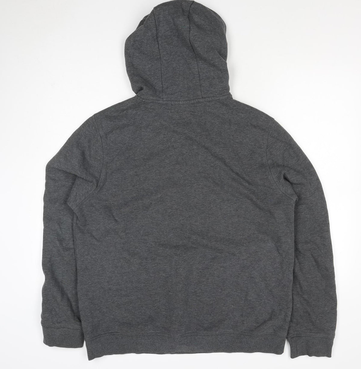 Firetrap Men's Grey 2XL Pullover Logo Fleece Lined Hoodie