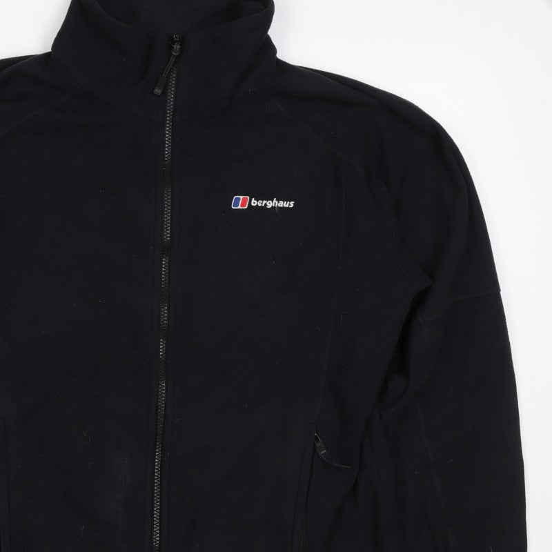 Berghaus Men Black M Fleece Full Zip Outdoor Hiking Jacket