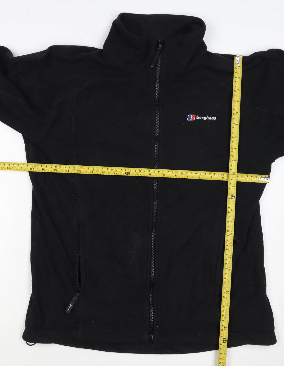 Berghaus Men Black M Fleece Full Zip Outdoor Hiking Jacket
