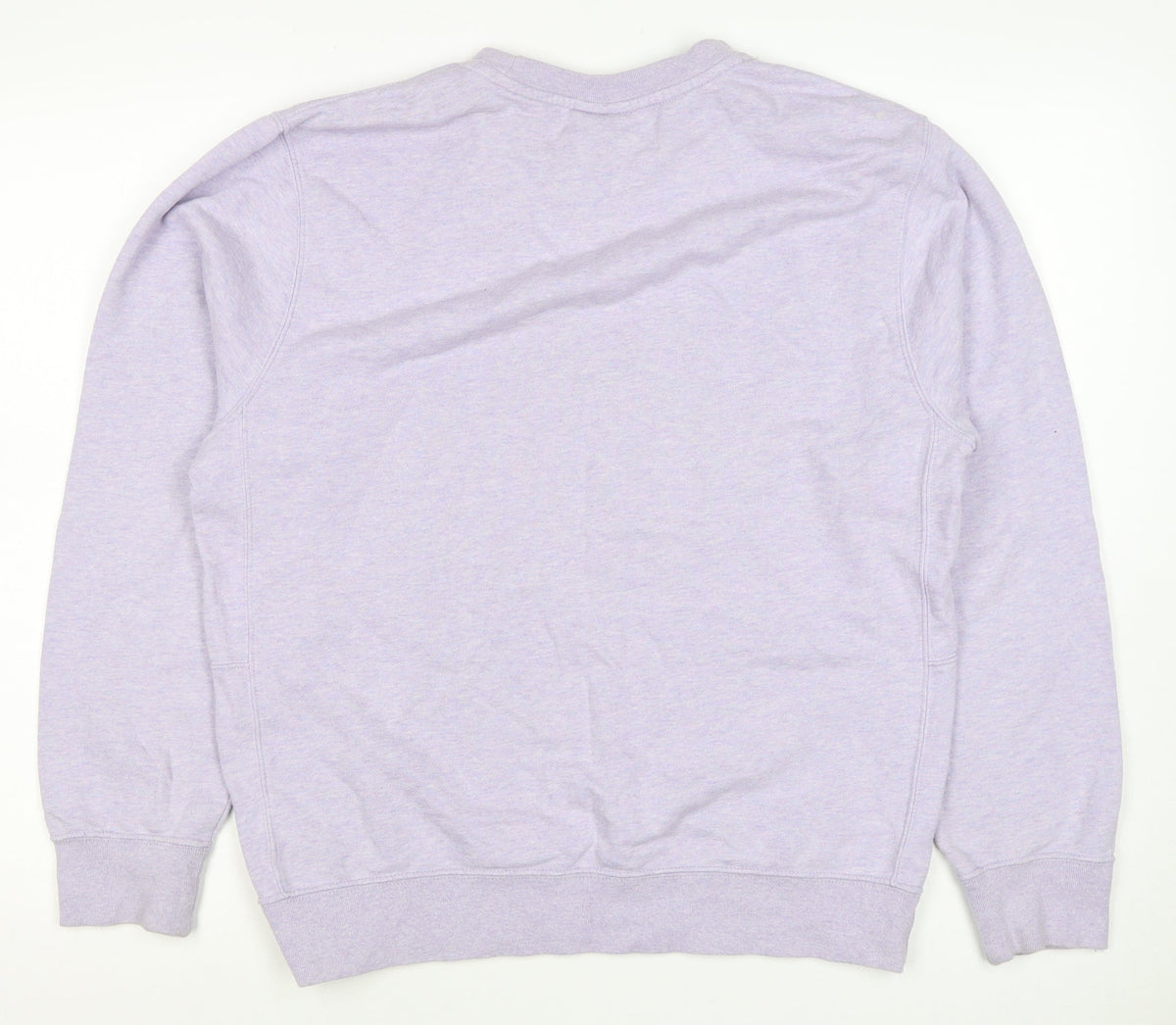 Nike Women’s Purple S Logo Crew Neck Raglan Sweatshirt
