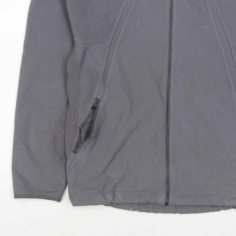 Nike Men's Grey L Therma-FIT Fleece Full Zip Thermal Jacket