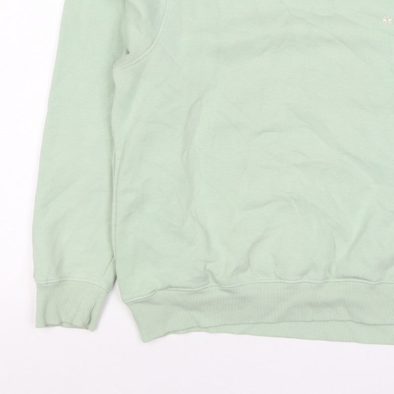 Crimsoune Club Women's Mint Green 2XL Pullover Crew Neck Sweatshirt Logo