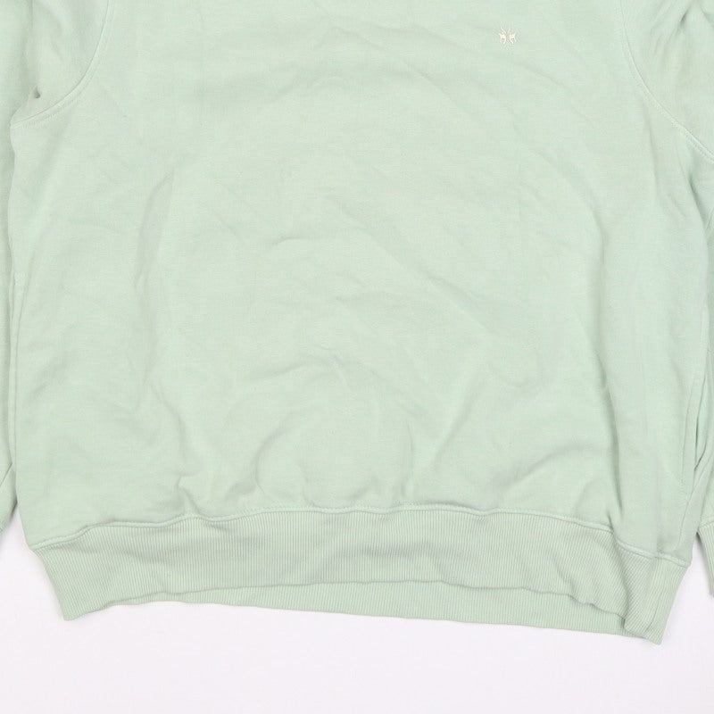 Crimsoune Club Women's Mint Green 2XL Pullover Crew Neck Sweatshirt Logo