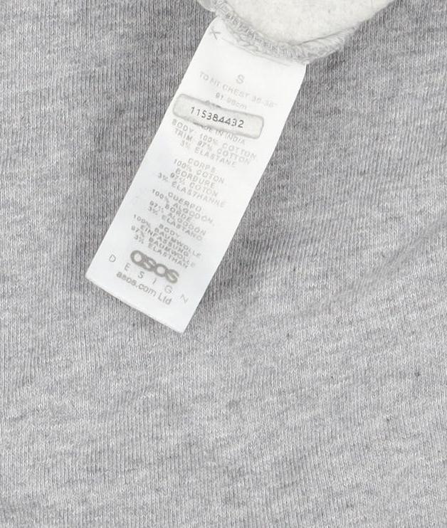 C&A Men’s Grey S Riviera Côte d’Azur Sailboat Graphic Sweatshirt