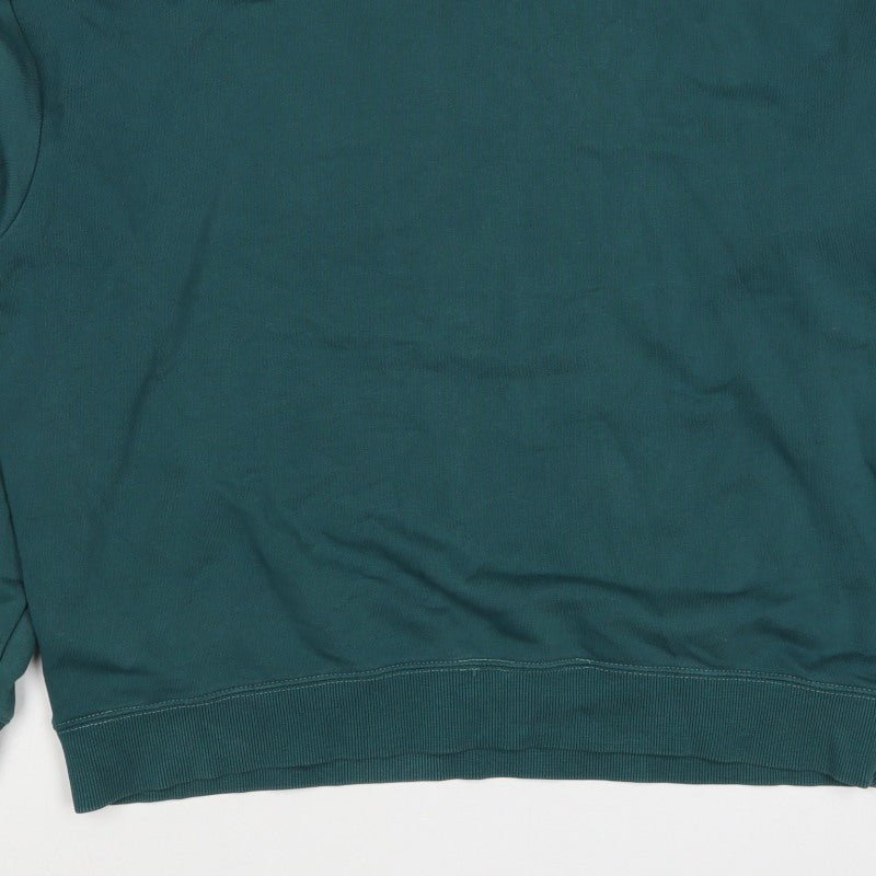 Monki Women Green M UK 12 Crew Neck Pullover Sweatshirt
