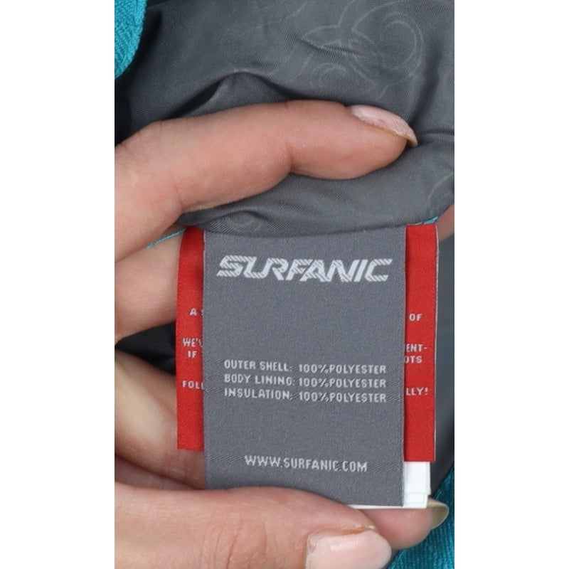 Surfanic Women’s Blue M Waterproof Breathable Hooded Ski Jacket