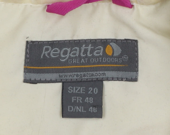 Regatta Women’s Ivory UK 20 Quilted Puffer Gilet Waistcoat Full Zip