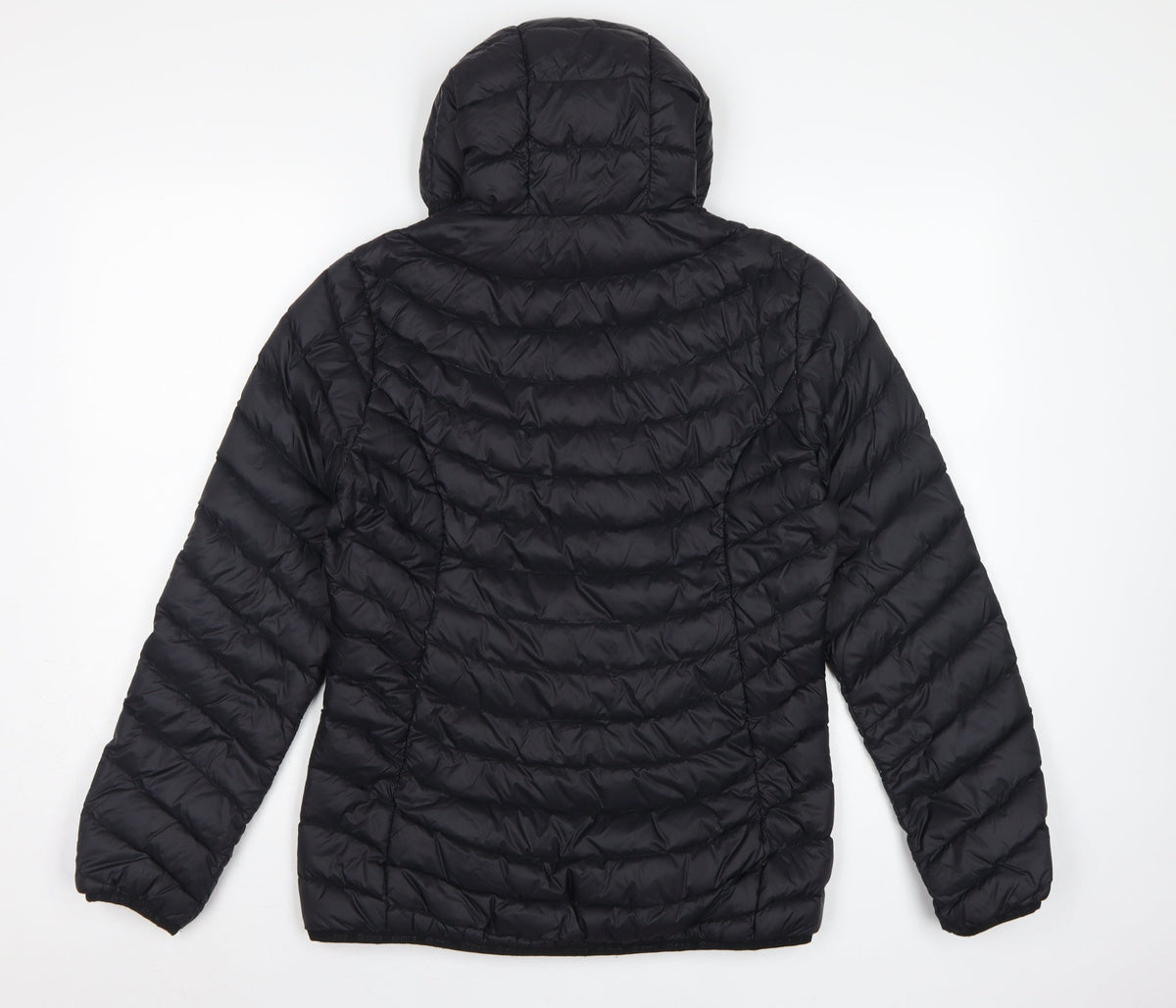 Pika Men's Black S Hooded Puffer Jacket Quilted Insulated Outdoor
