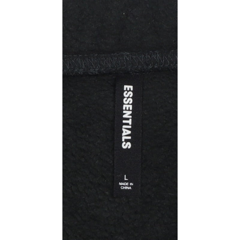 Fear of God Essentials Men’s Black L Fleece Jogger Trousers Logo
