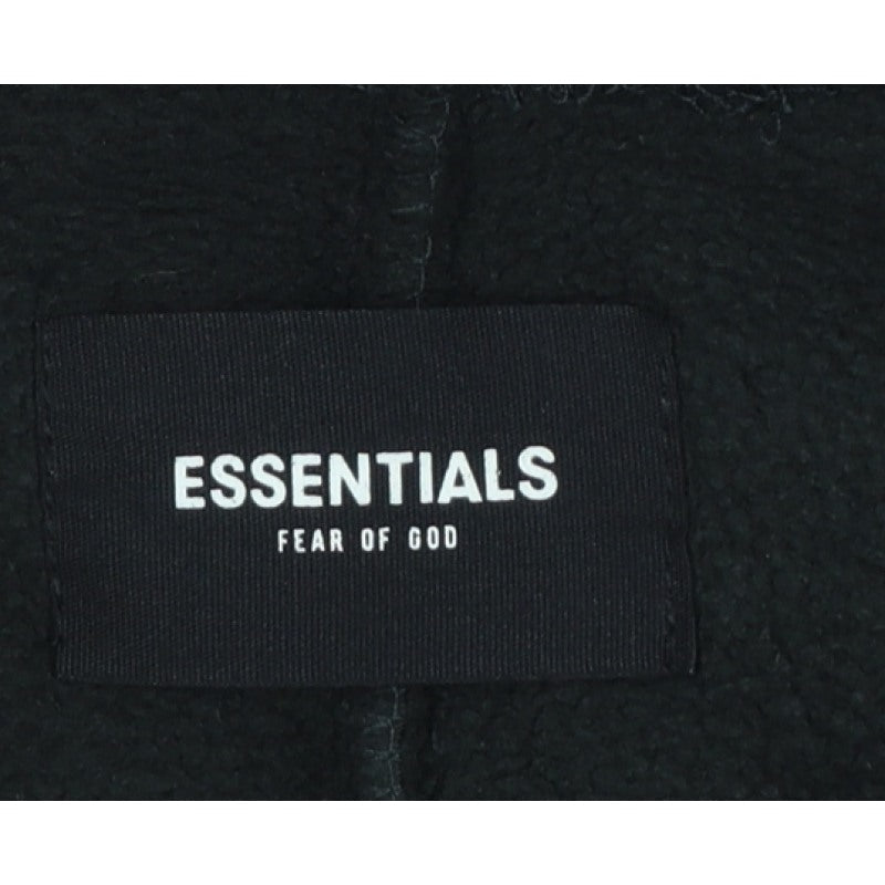Fear of God Essentials Men’s Black L Fleece Jogger Trousers Logo