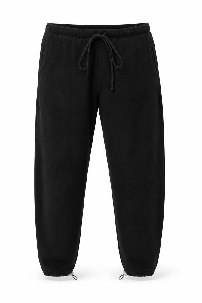 Fear of God Essentials Men’s Black L Fleece Jogger Trousers Logo