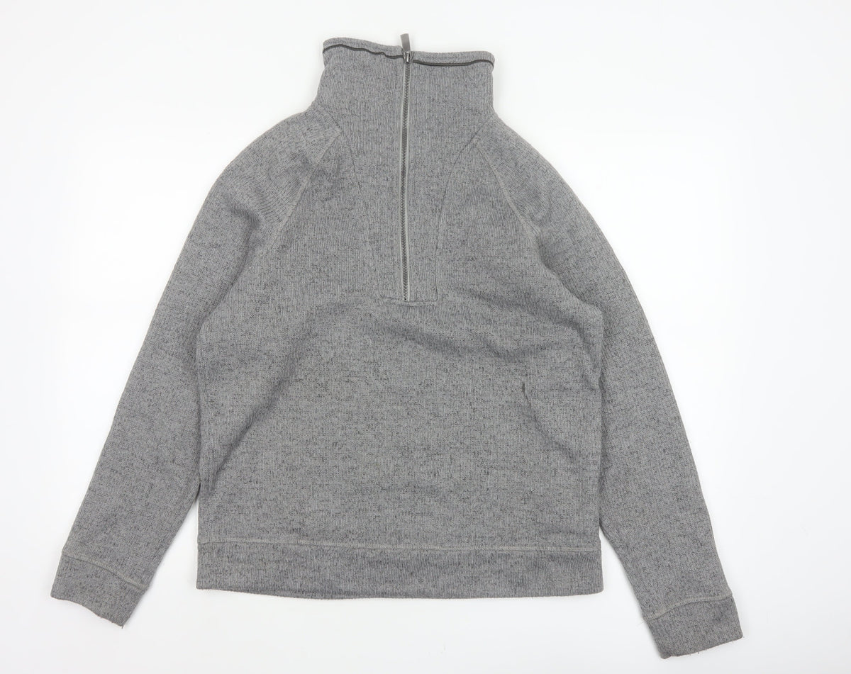 Craghoppers Men Grey S Half Zip Fleece Sweatshirt Outdoor