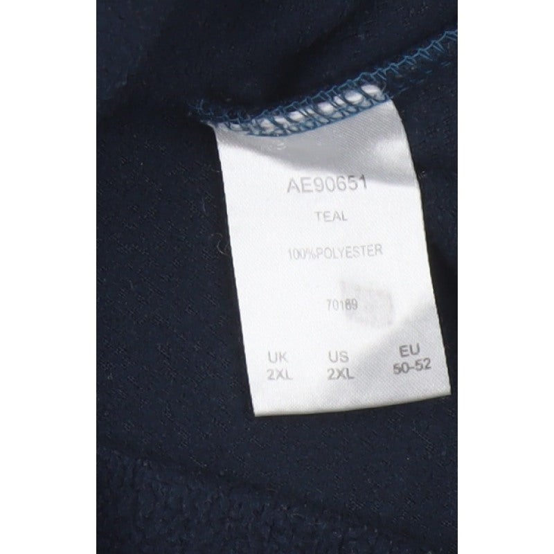 Additional view of Guinness Men's Multicoloured 2XL Long Sleeve Fleece Polo Shirt