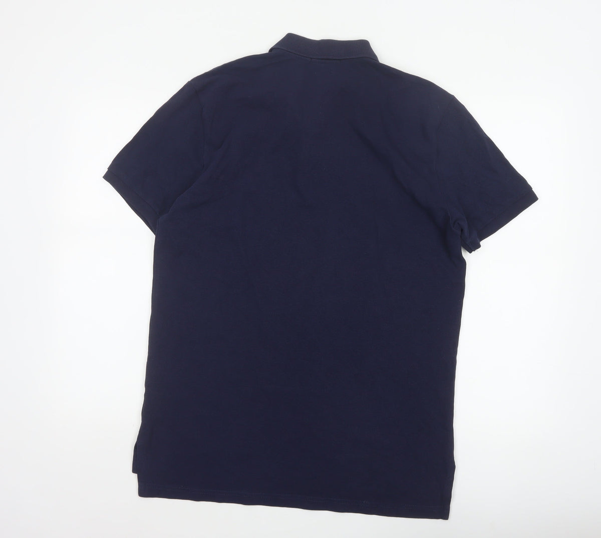 Polo Ralph Lauren Men's Blue 2XL Custom Fit Cotton Short Sleeve Polo