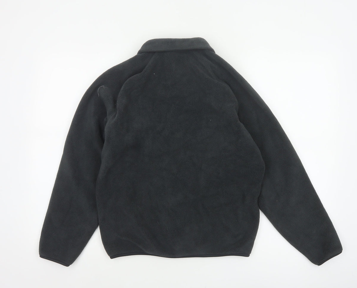 Uniqlo Women’s Black XS Fleece Full Zip Collared Jacket