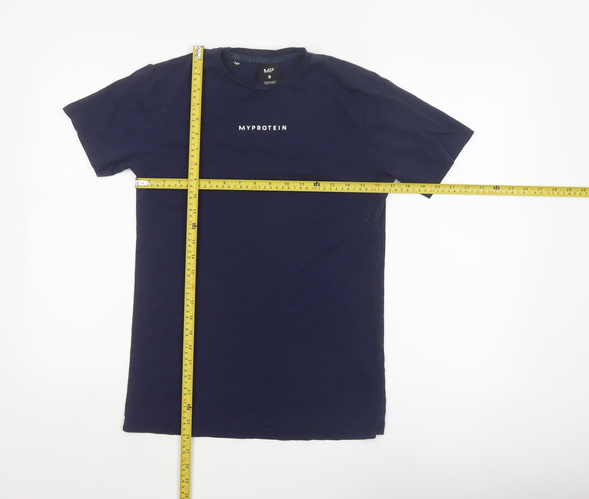 Myprotein Men's Navy XS Logo Crew Neck Short Sleeve T-Shirt