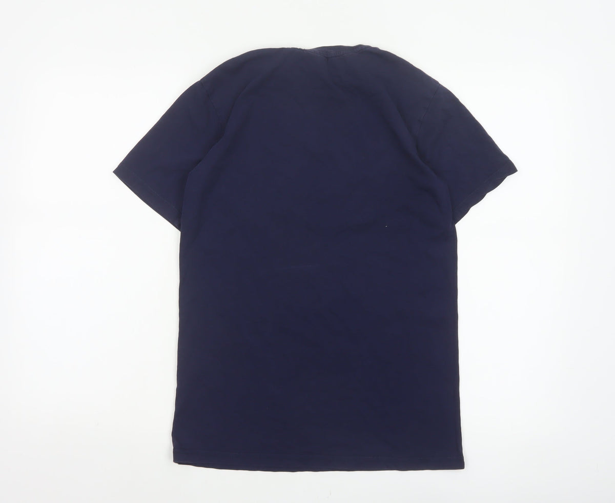 Myprotein Men's Navy XS Logo Crew Neck Short Sleeve T-Shirt