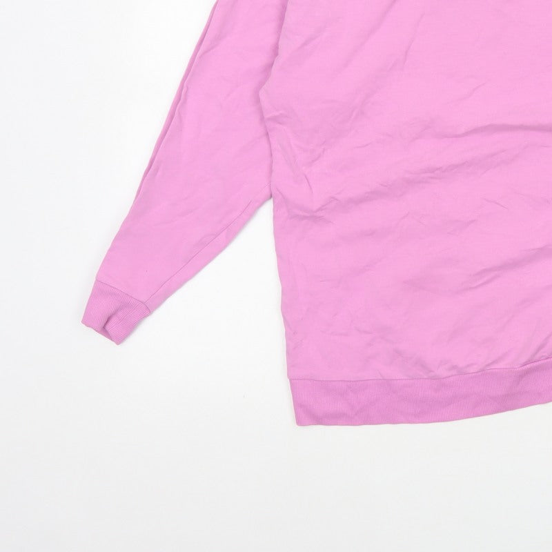 Oliver Bonas Women’s Pink UK 14 Pullover Crew Neck Sweatshirt