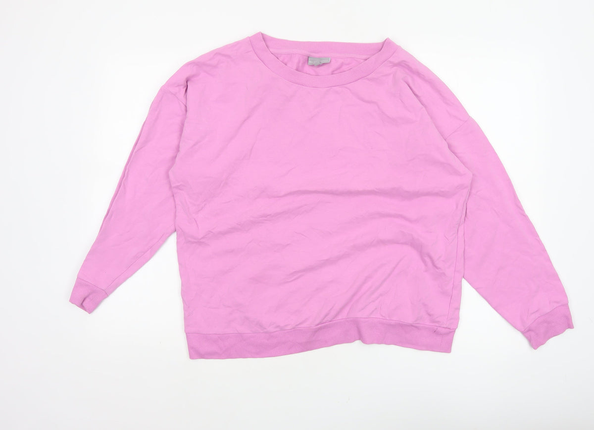 Oliver Bonas Women’s Pink UK 14 Pullover Crew Neck Sweatshirt