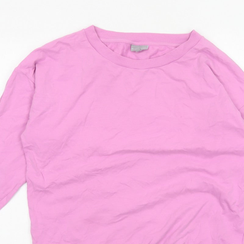 Oliver Bonas Women’s Pink UK 14 Pullover Crew Neck Sweatshirt