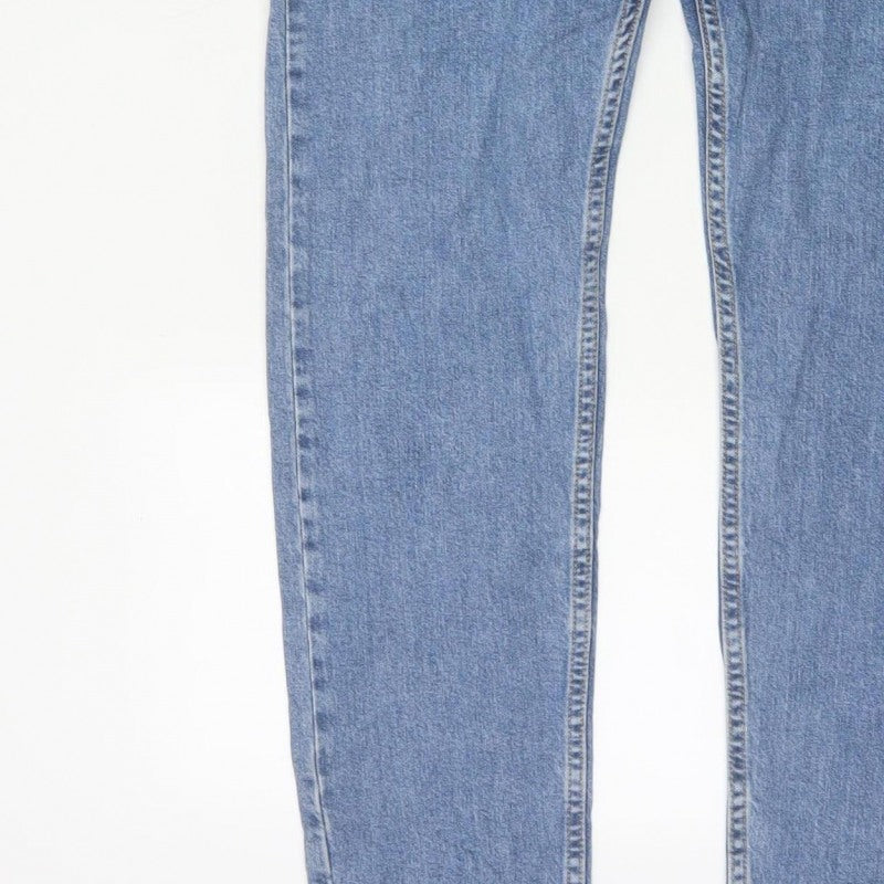 Levi's 512 Lo-Ball Men's Blue W33 Slim Tapered Stretch Jeans
