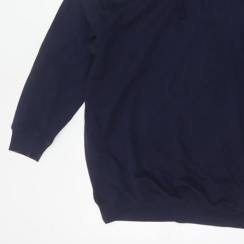 ASOS Women’s Blue UK 10 Pullover Hoodie 100% Cotton
