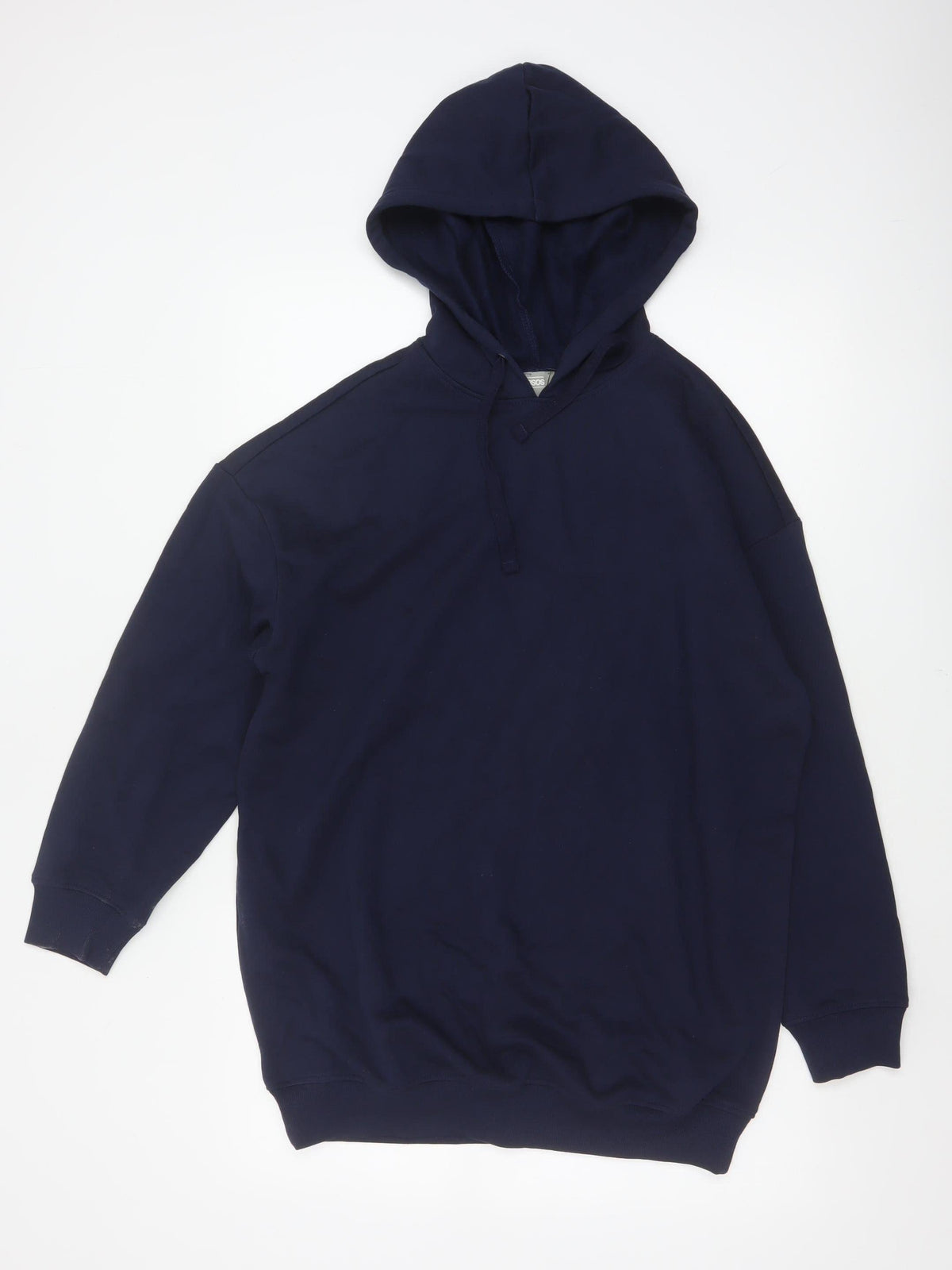 ASOS Women’s Blue UK 10 Pullover Hoodie 100% Cotton