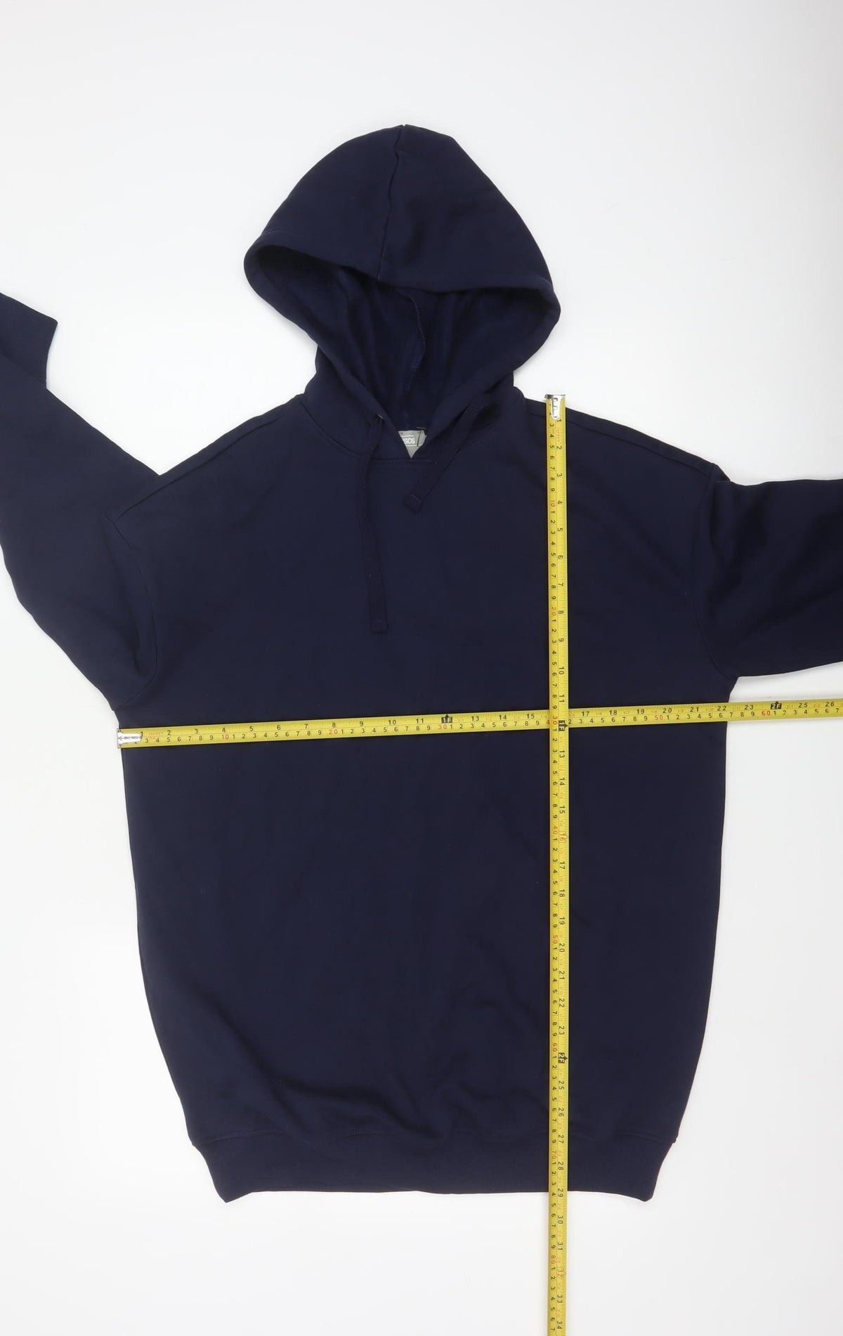 ASOS Women’s Blue UK 10 Pullover Hoodie 100% Cotton