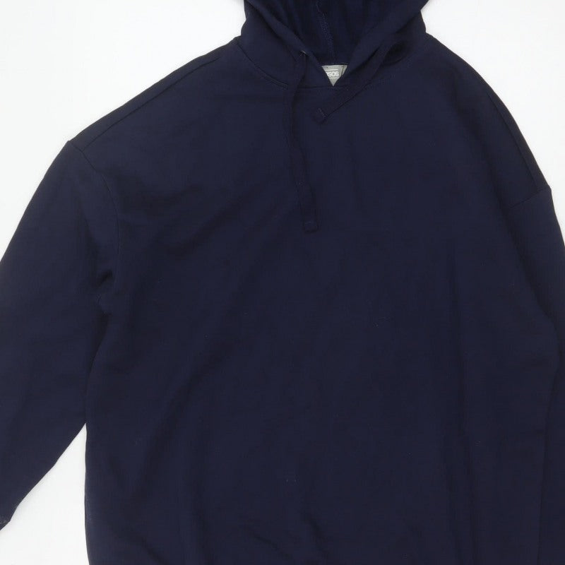 ASOS Women’s Blue UK 10 Pullover Hoodie 100% Cotton