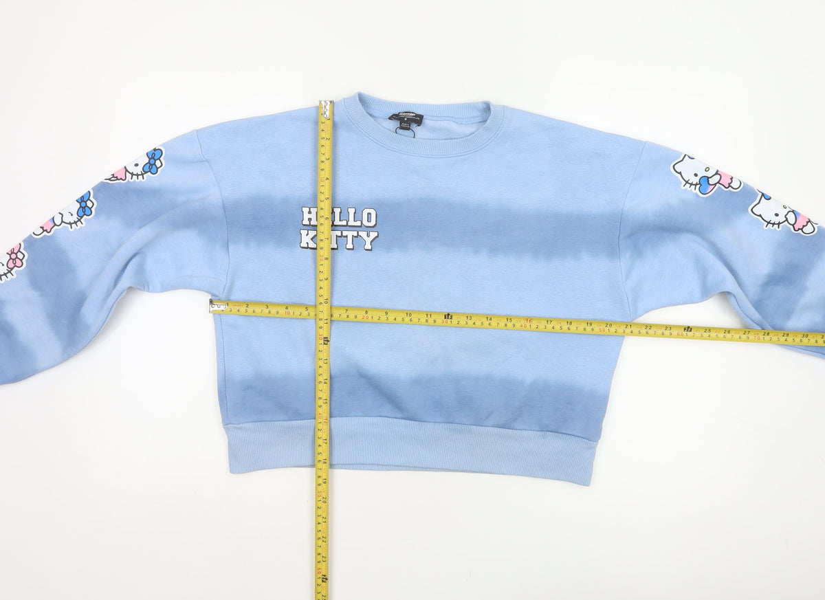 Sanrio Teens Blue Size 6 Hello Kitty Graphic Pullover Sweatshirt