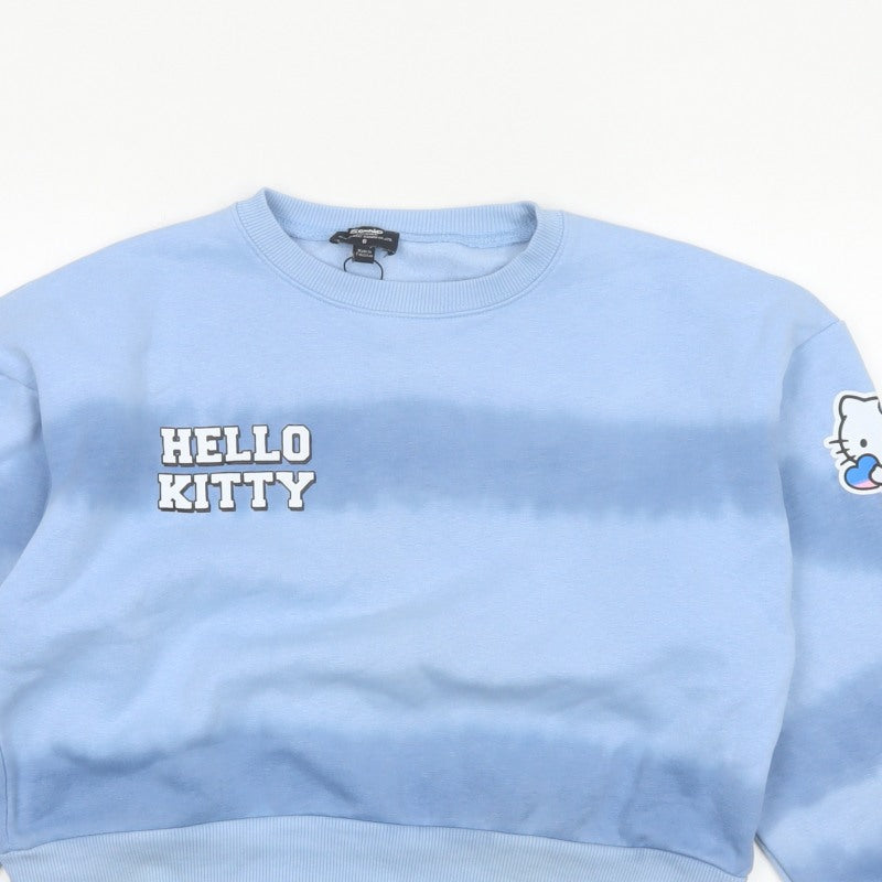 Sanrio Teens Blue Size 6 Hello Kitty Graphic Pullover Sweatshirt