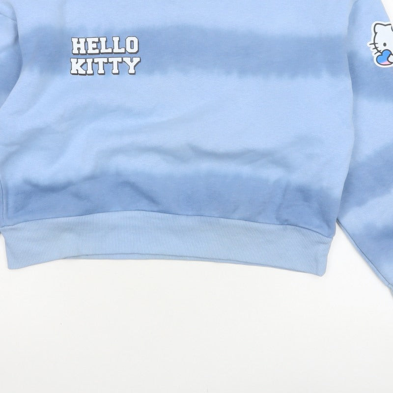 Sanrio Teens Blue Size 6 Hello Kitty Graphic Pullover Sweatshirt
