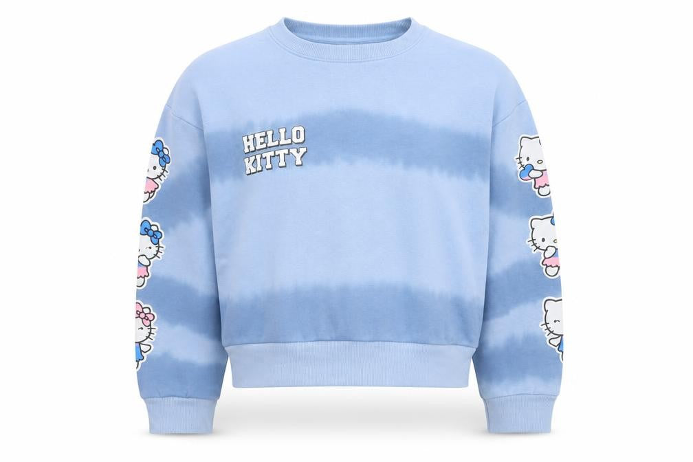 Sanrio Teens Blue Size 6 Hello Kitty Graphic Pullover Sweatshirt