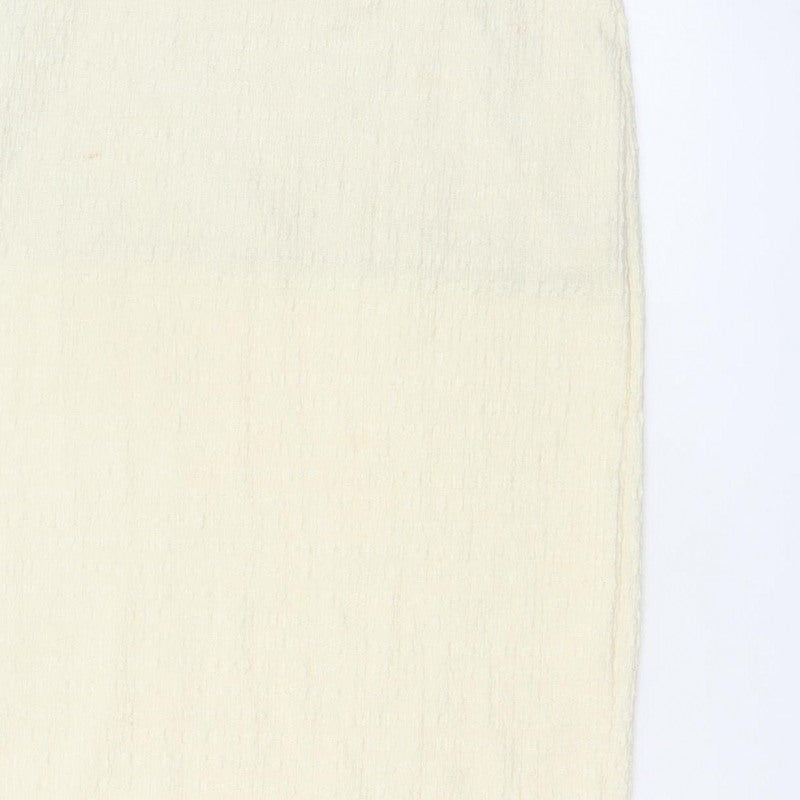 ASOS Design Women’s Ivory UK 8 Pencil Maxi Skirt Textured