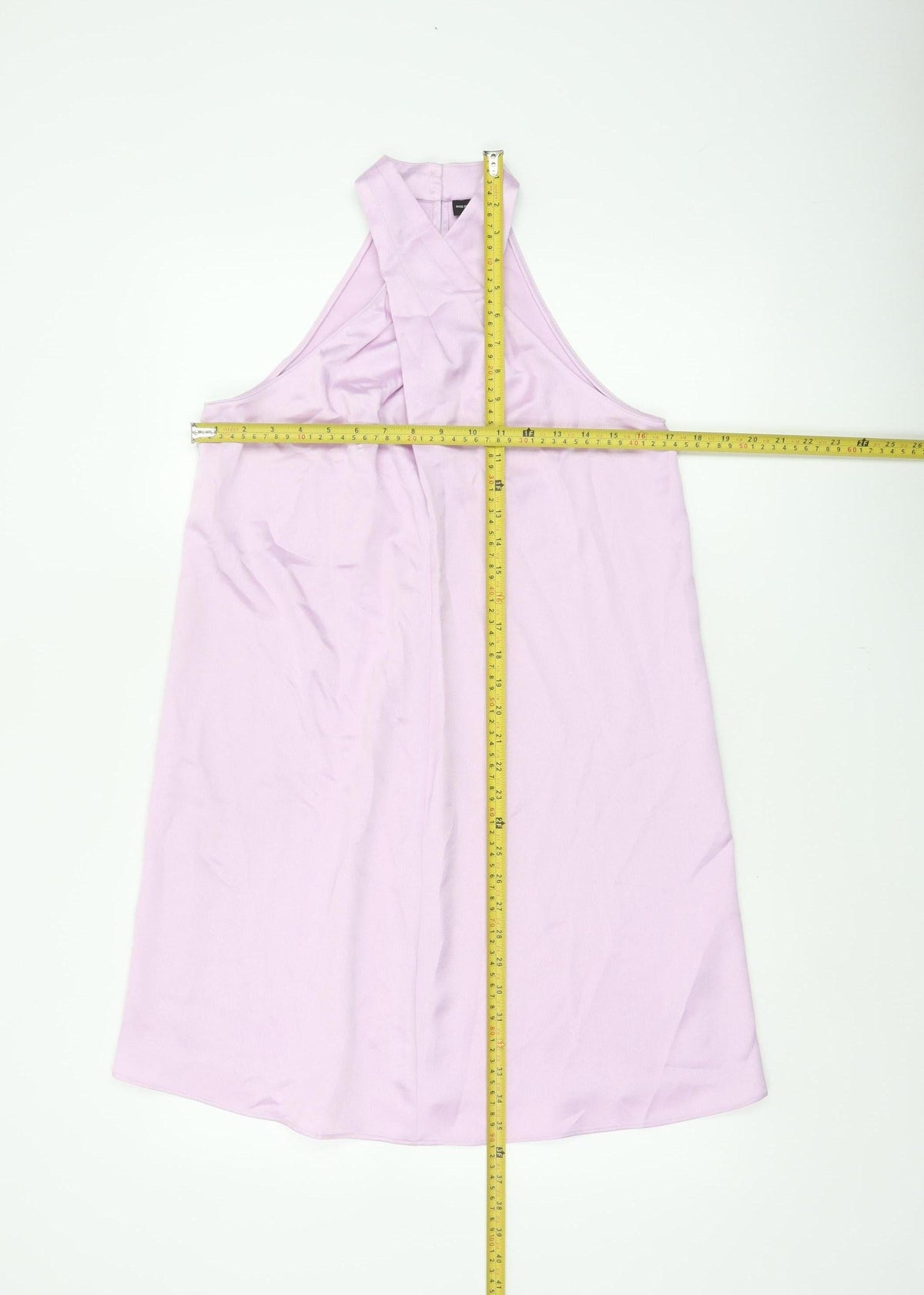 River Island Women Pink UK 8 Halter A-Line Long Occasion Dress