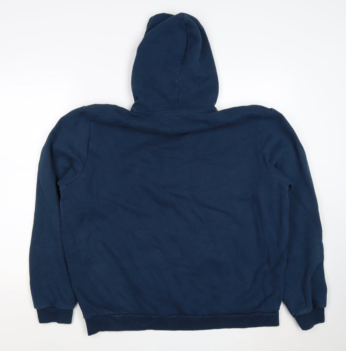 Puma Men's Blue XL Pullover Hoodie Logo Graphic Kangaroo Pocket