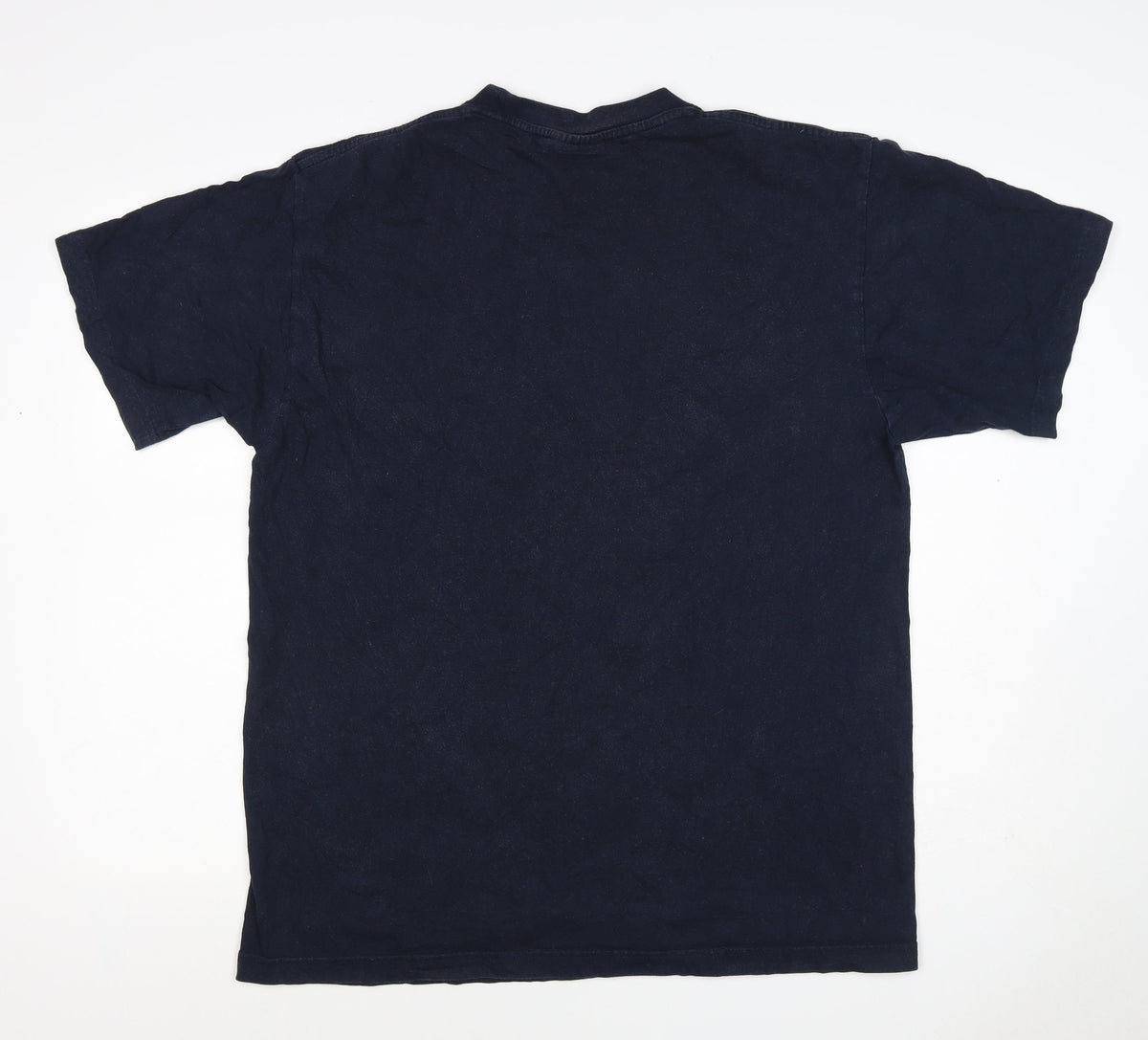 Slazenger Men's Blue XL Deuchars IPA Logo Crew Neck Cotton T-Shirt