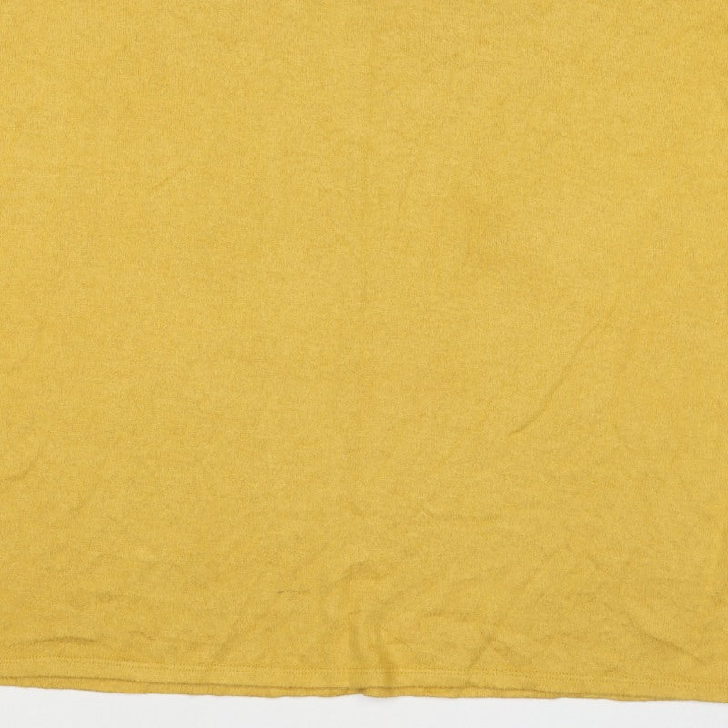 Apricot Women’s Yellow UK 16 Relaxed Jersey Short Sleeve T-Shirt