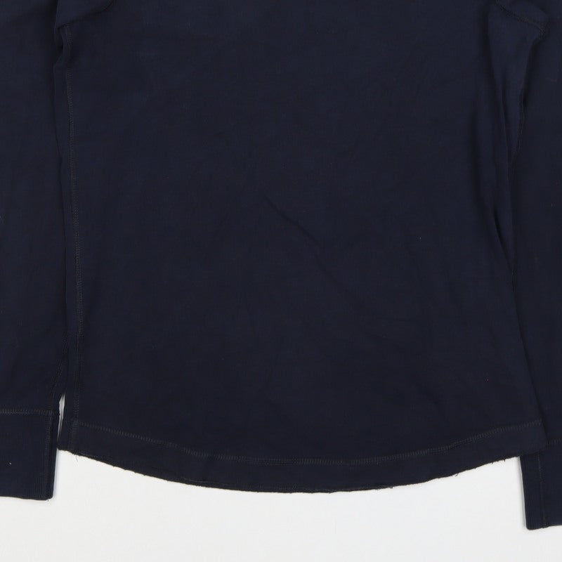 Abercrombie & Fitch Men’s Blue M Muscle Fit Embroidered Moose Sweatshirt
