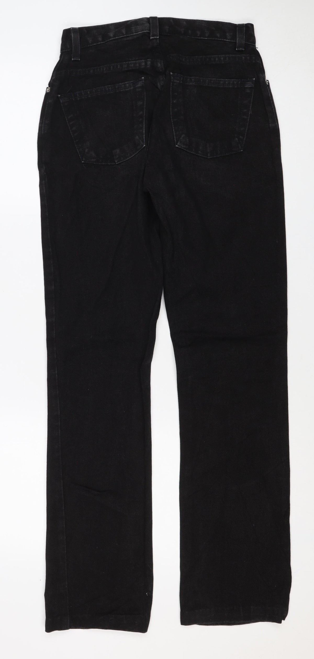GAP Women’s Black UK 4 Long Bootcut 100% Cotton Denim Jeans
