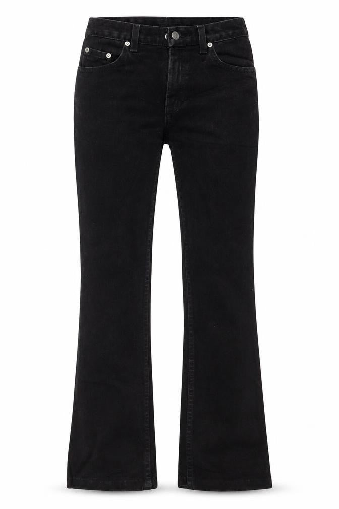 GAP Women’s Black UK 4 Long Bootcut 100% Cotton Denim Jeans