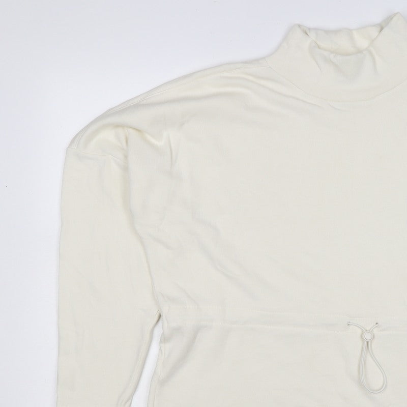 M&S Goodmove Women’s Ivory UK 14 Pullover High Neck Sweatshirt