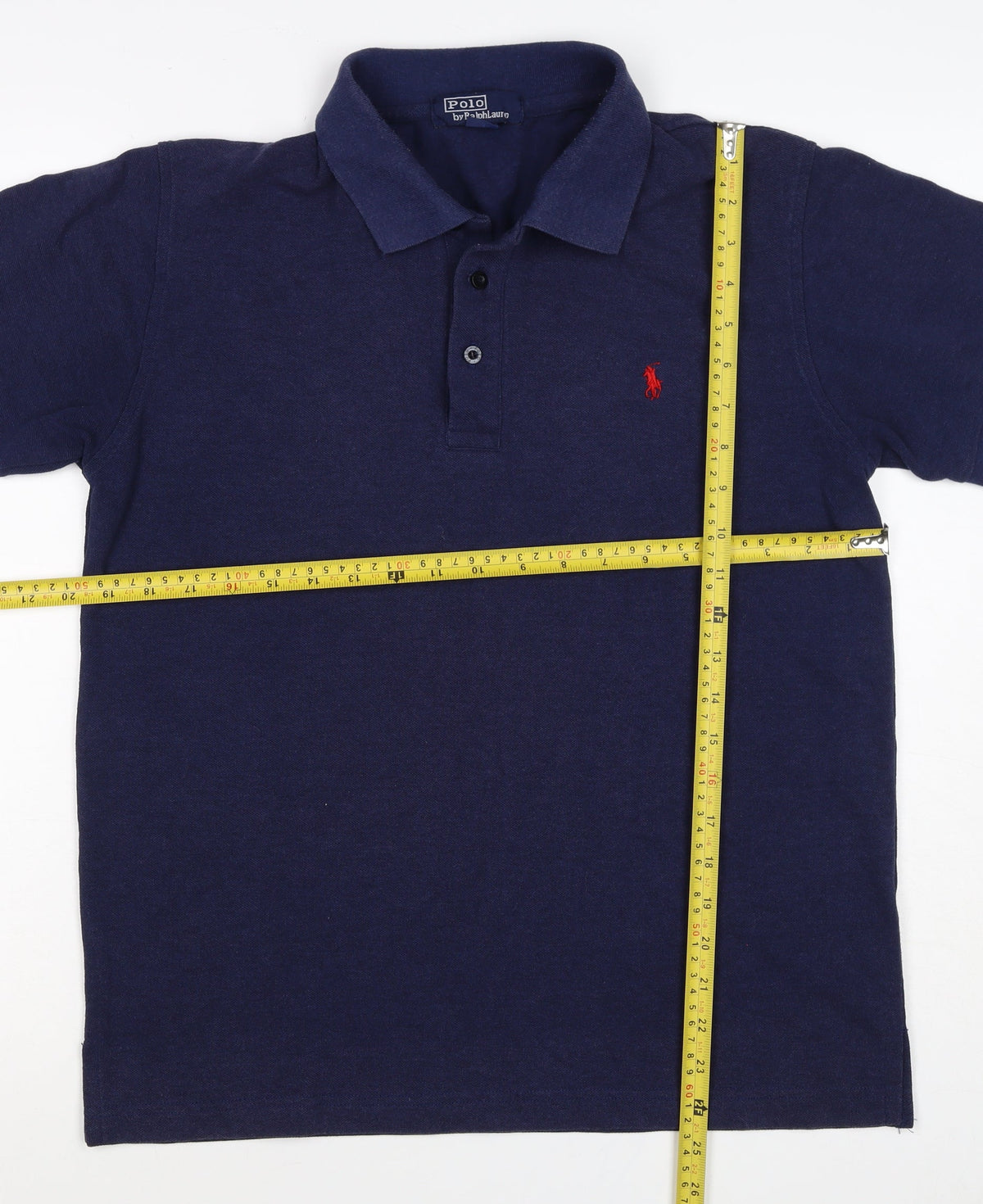 Polo Ralph Lauren Men’s Blue XS Cotton Short Sleeve Logo Polo Shirt