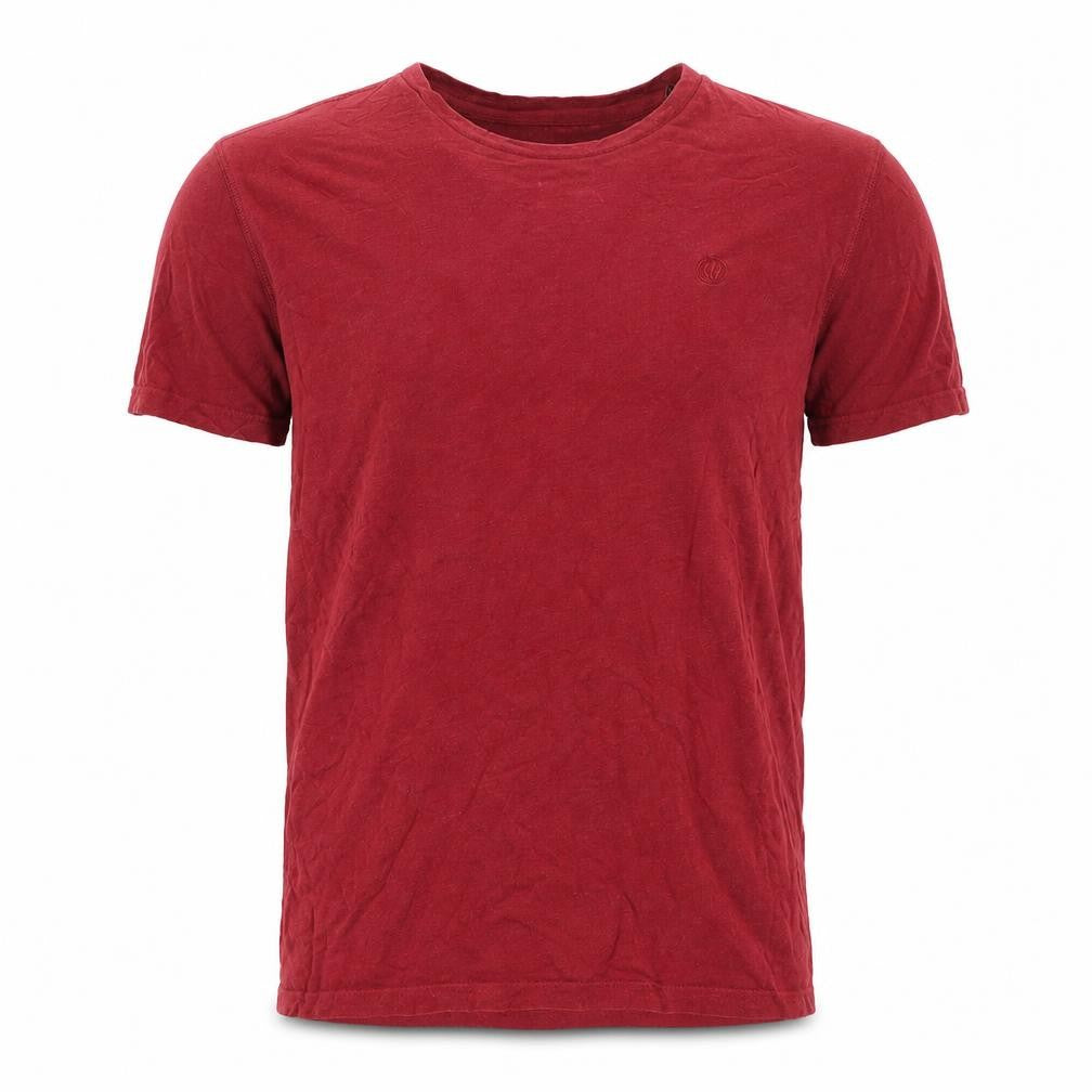 FatFace Men’s Red Cotton Crew Neck Logo T-Shirt Size M